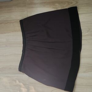 NWT size 14, Gap plumb colored "silk" and velvet skirt